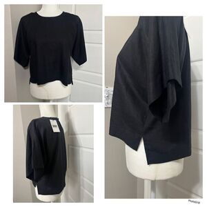 DKNY Linen High-Low Top